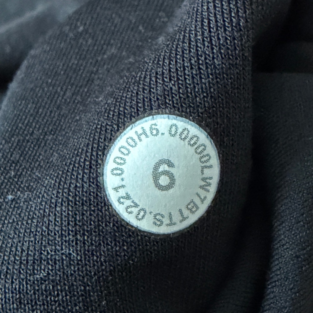 Lululemon Align High Rise Short 4" Black Jewel Emboss Bike Shorts 6 W7BTTS - Picture 6 of 8